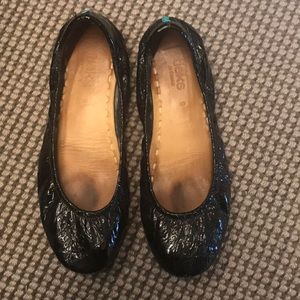 Tieks - obsidian black - size 9